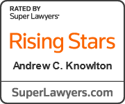 Andrew C. Knowlton SuperLawyers Rising Stars Badge v02