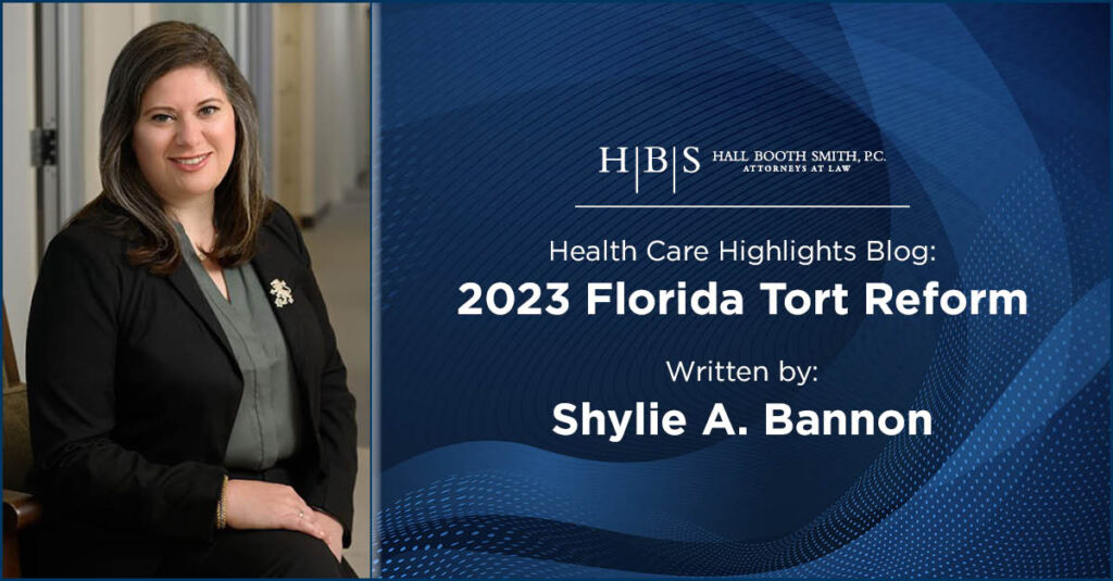 2023 Florida Tort Reform Health Care Highlights Blog HBS