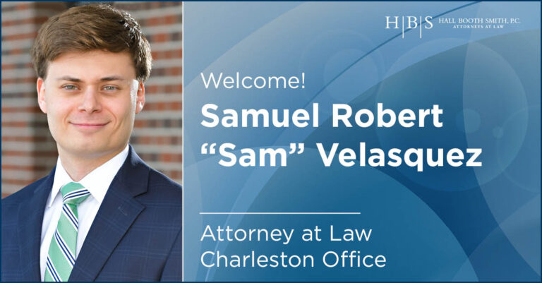 Attorney Samuel Robert Velasquez Joins HBS Charleston