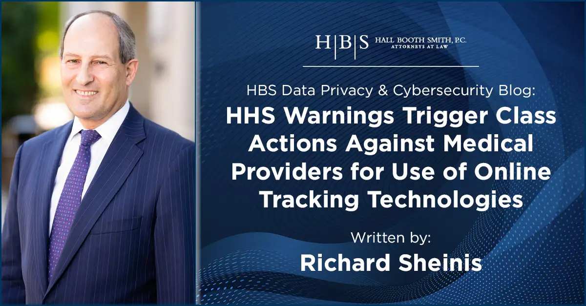 HHS Warnings Class Actions Tracking Technologies