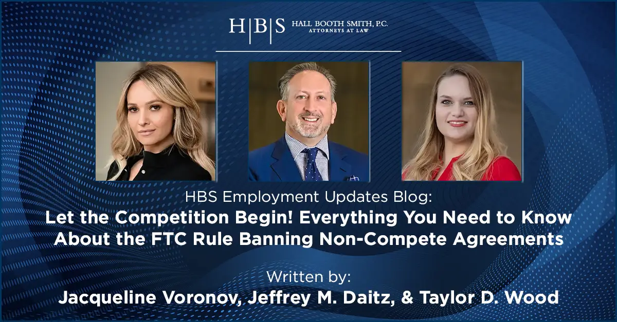 FTC Bans Non Competes