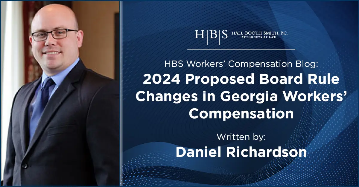 2024 Georgia Workers Compensation Changes