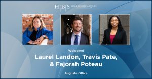 Augusta Office welcomes Landon, Pate, and Poteau