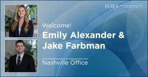 Welcome Alexander and Farbman to Nashville Office