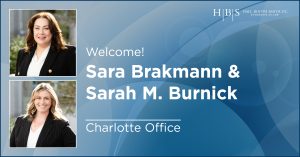New Attorney Brakmann, Burnick Charlotte Office - Two New Associates