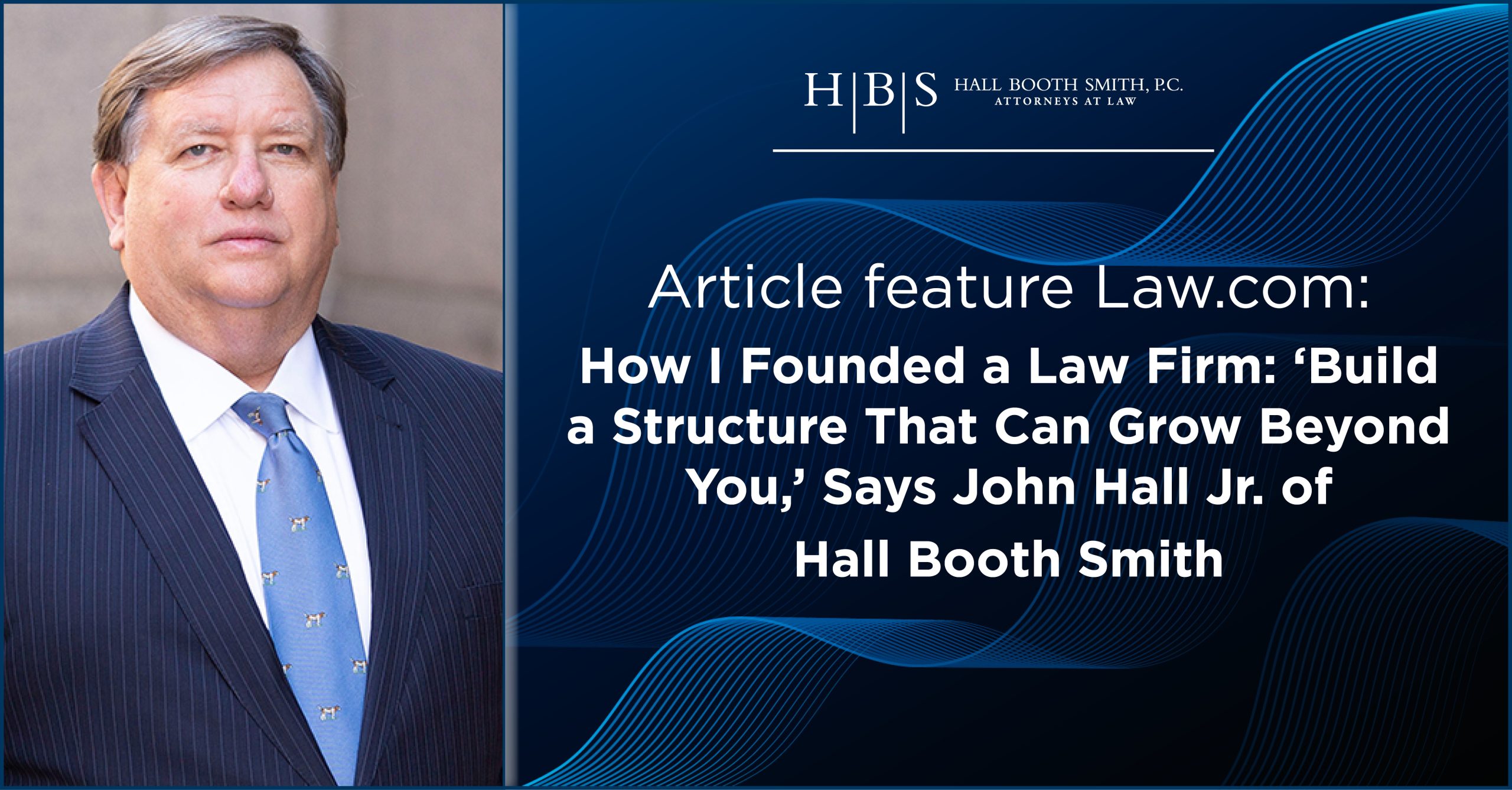 How I founded a Law Firm - Law.com JEH article