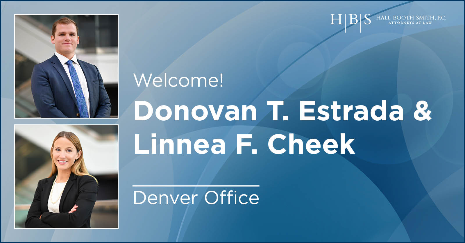 New Attorney Estrada and Cheek