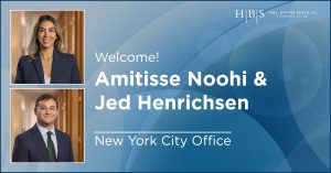 New Attorney Noohi, Henrichsen New York City Attorney